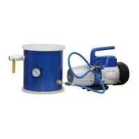 Вакуумная камера для дегазации Militech D 377 H 400 c насосом 4D