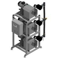 Промышленная когтевая вакуумная система DVP CPAP 3x315