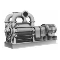 Промышленный водокольцевой вакуумный насос Sterling SIHI LPH 11055