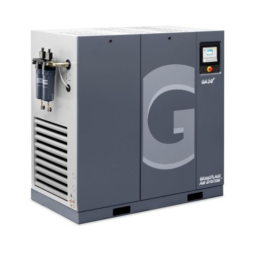 Промышленный винтовой компрессор Atlas Copco GA 30 plus - 7.5 FF