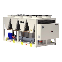 Промышленный чиллер Aermec NSM-U 7203 с воздушным охлаждением