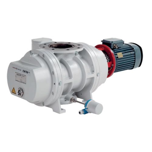 Промышленный бустерный вакуумный насос типа Рутс Pfeiffer Vacuum Okta 2000 ATEX Ex II 2/2G Ex h IIB T3 Gb X blocked overflow-valve